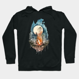 Mountain and the forest 1 Hoodie